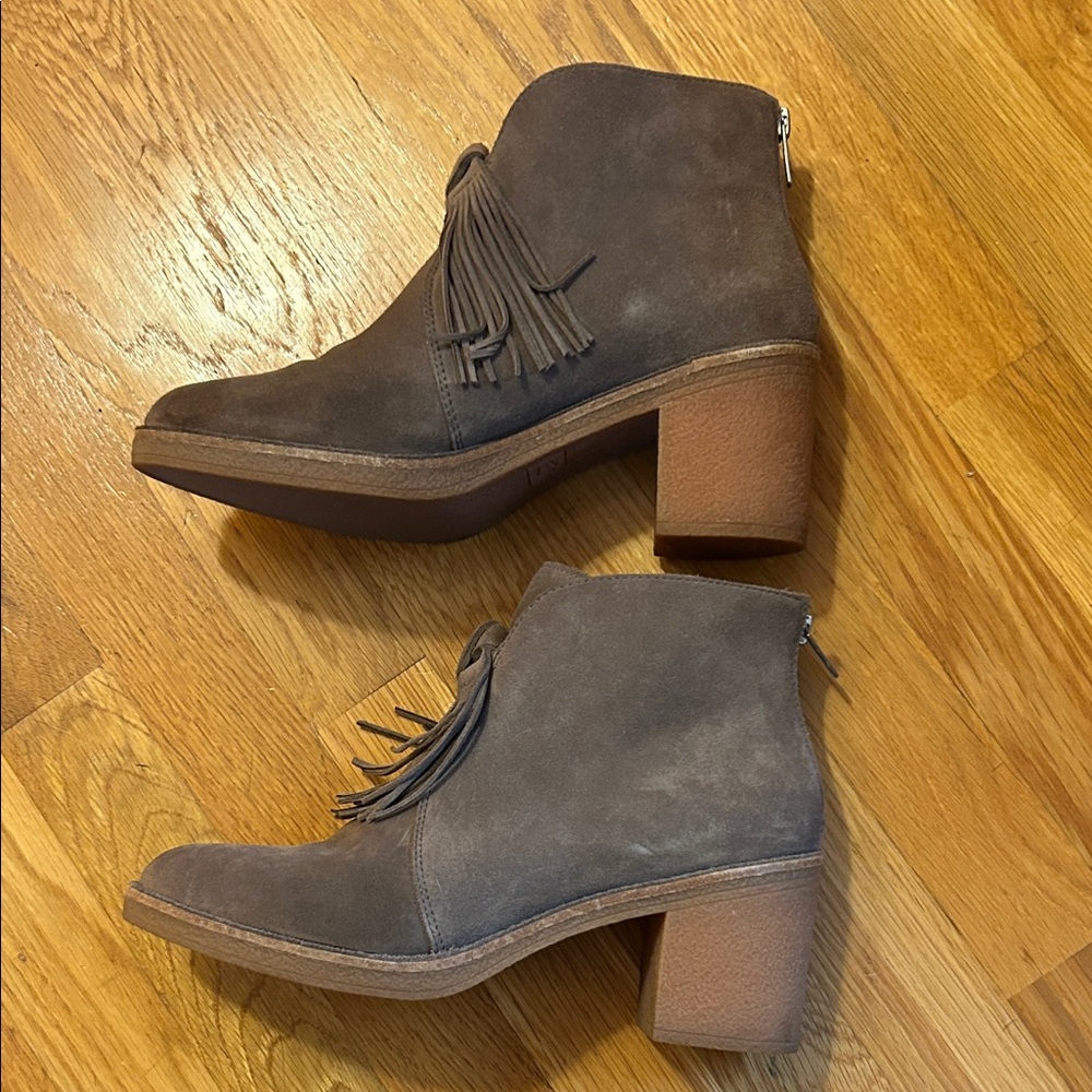 UGG Women's Dark Brown Heeled Boots
